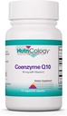 Nutriologija Koencim Q10 dodatek - z vitaminom C, zdravje srca, CoQ10 50mg, Ubikinol, Antioksidant, Vegetarijanske kapsule - 75 Število