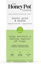The Honey Pot Company 7 Day Boric Acid & Zelišča Suppositorys - Ohranja in ravnovesja zdravo vaginalne pH, Manages Odor, Hydrates, & Vlaženje - Gynecolog Tested