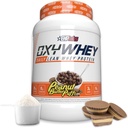 EHP Labs OxyWhey Whey Protein Izolat – 25g visoke beljakovine, nizko karboksila, nadomestek brez sladkorja – Lean Whey Powder for Muscle Recovery – Non-GMO, Gluten Free – 25 Serves – Peanut Butter Puffs