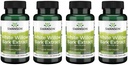 Swanson maksimalna moč bela Willow Bark Extract-Promotes Skupna podpora & mišice Relief-Standardizirana na 25% Salicin-Naravni dodatek brez želodca Draženje (60 Veggie Caps, 500mg vsak) 4 pakiranje