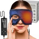 Stikro Electric Stye Eye Compress Ogrevanje Pad za Stye Eye Treatment z očmi Hole, Vlažna Toplota za Stye Chalazion Blefaritis Relief za draženje levo/desno oči
