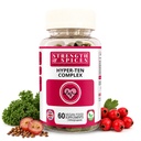 Jakost in začimbe hiperten podpora 100% naravni dodatek za imunski sistem in zdravje srca – 15 Sestavine w Hawthorn Berry, grozdne semena in jagode - 60 Vegan UK Made 1000mg kapsule