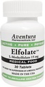 ELFOLATE® 15mg L-metilfolat metil folat metilfolat Medical Food Supplement Professional Jakost Active Pure Potent 30 tablet