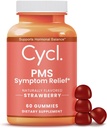 PMS Podpora Gumies za ženske - Chasteberry dodatek za Hormone Balance & Menstrual Cramp Relief - 60 Count