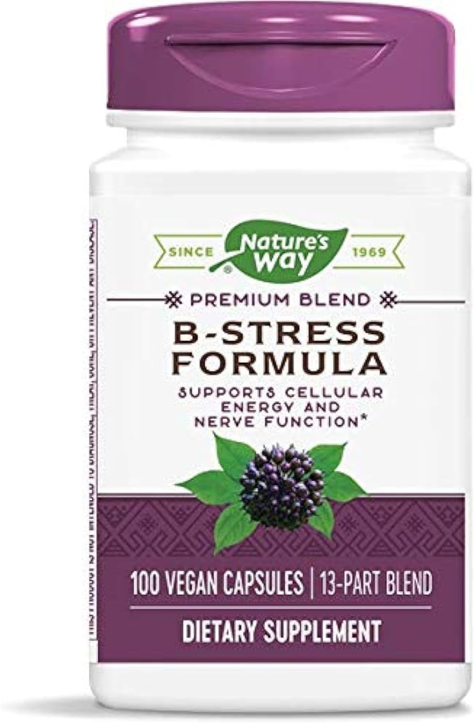 Natures Way B-Stres Formula 100vegcp (Pack z 2)