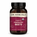 Dr. Mercola Organic Fermented Beets - podpora dušikovemu oksidu - USDA Organic, Non-GMO, Gluten-free & Soy-free - 60 kapsul
