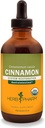 Herb Pharm Certified Organic Cinnamon Tekoči ekstrakt za kardiovaskularno in cirkulacijsko podporo - 4 Ounce