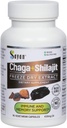 Sayan Sibirska Chaga goba Extract s Shilajit 90 Kapsule/420mg ea.– Imunska in digestion sistem podpora – Fulvic Acid Supplement – Energy & Clarity – Ekskluzivna mešanica – Brez polnil