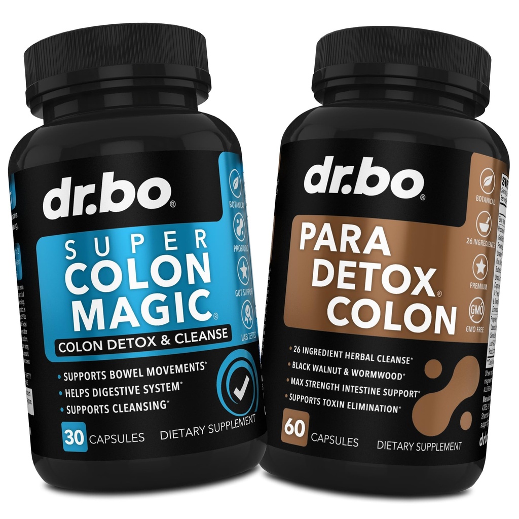 Cleanser Detox & Body Cleanse - 15 Day Colon Cleans tablete s Probiotic & Črevesni gard Cleanser - Poop Bowel Gibanje dopolnila za črevesni trebuh Bloating Gut Podpora
