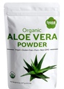 Organic Aloe Vera Powder, Aloe Barbadensis za hlajenje obraza in las maske, naravni vlažilec, ONE Resealbale Pack po 8 oz/223 Gram