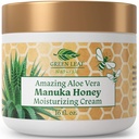 Manuka Medeni ekcema Krema vlažilni losjon Fragrance Free za psoriazo Relief - srbeč, suh kožni izpuščaj Mazilo - Koža Umirjanje vlažilno - Krema za telo in obraz - otroci & odrasli 16oz