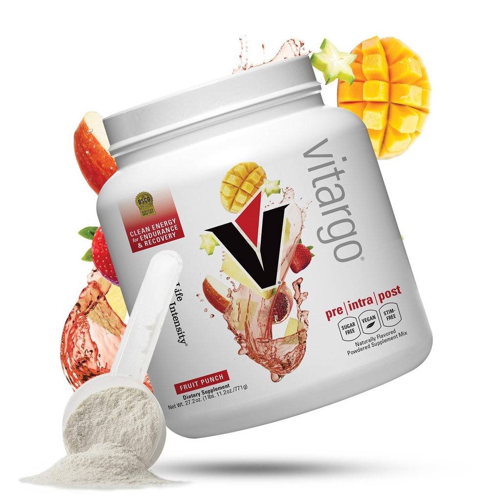 Vitargo ogljikovi hidrati v prahu, 2X Hitrejša mišica Glycogen Replenishment, 1.7 LB sadni punch, Pre, Intra & Post, Sugar-free Kompleksni Carb Powder for recovery, zdržljivost in mišice Gain, Made in ZDA