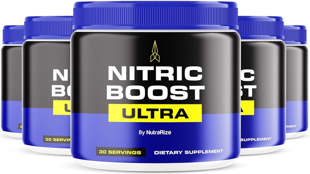 (5 Pack) Dušikov Boost Ultra – Premium Daily Powder Mešanica v jar, Oblikovan za pomoč ohraniti energijo, podporo naravne cirkulacije, in vas Go, Uradni pregledi (150 Serving)