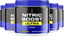 (5 Pack) Dušikov Boost Ultra – Premium Daily Powder Mešanica v jar, Oblikovan za pomoč ohraniti energijo, podporo naravne cirkulacije, in vas Go, Uradni pregledi (150 Serving)
