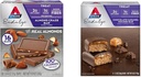 Atkins Endulge Almond Craze Bar 16 Count & Chocolate Caramel Mousse Bar 5 Count, Keto prijazno, Nizek sladkor