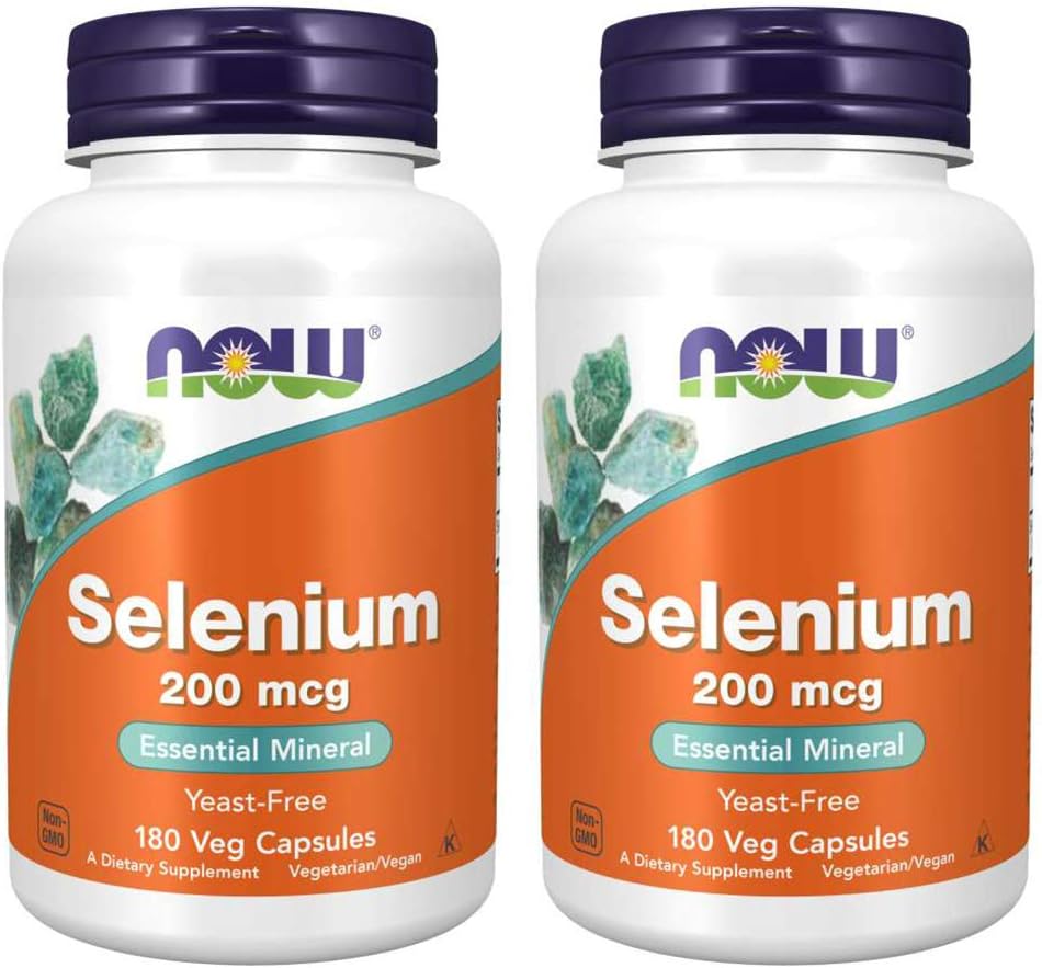 Zdaj Foods Selen 200 mcg VCaps, 180 Število (Pack po 2)