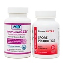 ImmunoSEB (60 kapsul) & Biome Ultra (ProbioSEB CSC3) (30 kapsul) - Immunity Boost Bundle – sistemski encimi in probiotiki