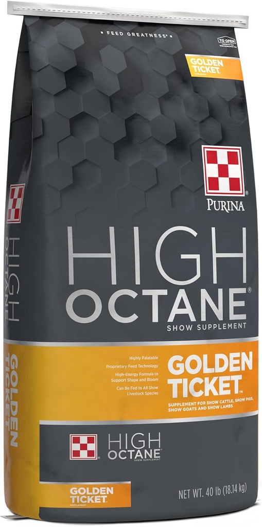 Purina Waggin' vlak visoka Octane zlata vozovnica 40lb vrečka 40#