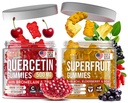 Joyli Quercetin & Superfood Gummies Bundle – Imunska in antioksidantna podpora – Veganska multivitaminska formula z vitamini A, C, D, E, cink, Goji & Elderberry – 2 paketa za odrasle