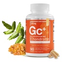 Esencialni elementi Glukozamin Chondroitin MSM Boswellia Serrata Hyaluronic Acid dodatek skupna podpora Antioksidant dodatek za prilagodljivost - 90 kapsul