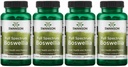 Swanson dvojno moč Boswellia-Herbal dodatek spodbujanje skupno podporo-Ayurvedski Herb za skupno prilagodljivost in mobilnost podpora-Made w/Boswellia Serrata Resin-(60 kapsul, 800mg vsak) 4 pakiranje