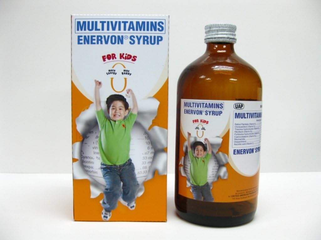 2 Enervon Syrup Multivitamini (2 x 120 ml)