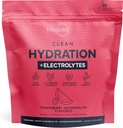 Tip Zero Clean Hydration + Electrolytes Drink Mix (30 eno-serving Packets) - Napredna Hidracija za vsako priložnost (Storwberry Watermelon)