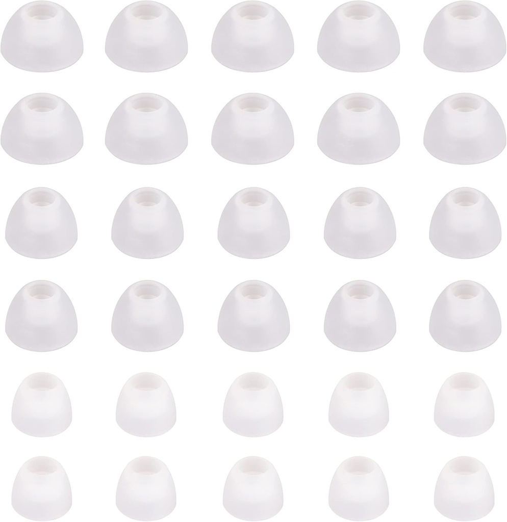 Nadomestna domena za slušne pripomočke RCA OTC – 30-Pack; 10 malih, 10 srednjih, 10 velikih; Združljiva z RCA OTC za ušesi (RSH05) in RCA OTC za jedjo (RSH20)