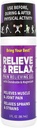 Olajšajte & Relax Pain Relief Roll On - Dodatna moč, hitro ukrepanje, Mess-free Topical Analgesic - Soothe boleče mišice in sklepi, nazaj, koleno, stopalo, pomoč bolečine roke - HSA/FSA upravičen - 3 Fl. Oz, 1-Pack