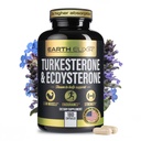 Turkesterone & Ecdysterone – Natural Testosterone Support, 2-in-1 High Potency Turkesterone Supplement za moške in ženske s 95% Beta Ecdysterone - moč, energija in vitalnost – 180 kapsul