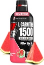 PROSUPPS L-karnitin Tekoči 1500, brez stimulanta tekoči streli za moške in ženske - čist predworkout napitek za energijo, zmogljivost in okrevanje mišic - brez sladkorja, brez ogljikovih hidratov - 31 Servinga, lubenice Candy