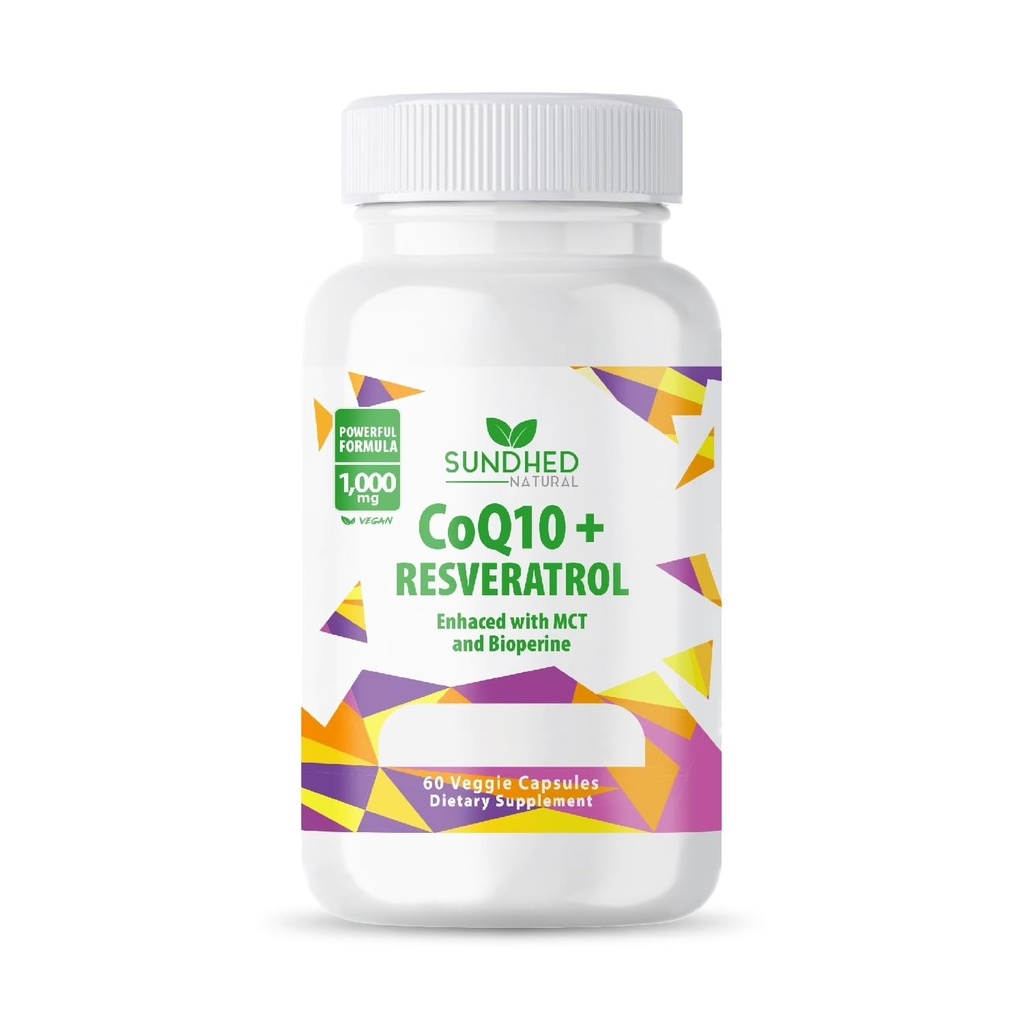 CoQ10 Močan antioksidant (kapsule Coq10+Resveratrol)