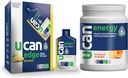 UCAN Ananapple Edge Energy Gel & Orange Energy Powder - Odlično za tek, usposabljanje, fitnes, kolesarjenje, Crossfit & Več 