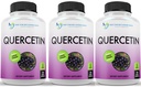 DOKTOR PRIPOROČENI DOPOLNILI Quercetin 1000mg na postrežbo (Vegan, Non-GMO) (120 Veggie kapsul, pakiranje po 3)