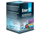 Energija-IV Elektrolit Hidracija & Energy Drink Kalij Vitamin C & cink Elektroliti Powder Packets - Muscle Recovery & Immuniteta Športne pijače za ženske in moške Nizek sladkor Vegan, Mešano Berry - 12 Count