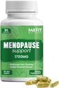 Menopause dopolnila za ženske - naravni relief za vroče Flashes. Nočno potenje, hujšanje in razpoloženje swings - Hormonsko ravnovesje in perimenopavza podpora - Menopause Hot Flash Relief za ženske, 90 kapsul