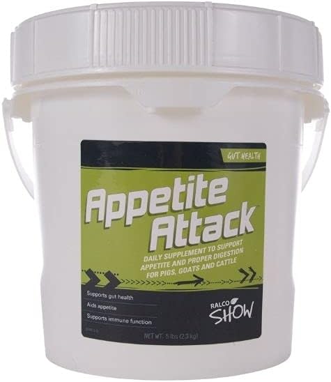 Ralco Show Appetite Attack - Daily Gut Health Supplement, da bo vaš projekt zdrav in lačen (5 funtov)