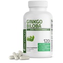 Bronson Ginkgo Biloba Dodatna moč podpira delovanje možganov in podporo pomnilniku, 120 vegetarijanske kapsule