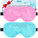 BeeVines Gel Eye Maska, 2 paket Hladilne ledene maske za Puffy oči za moške in ženske, Hladno in toplo kompresijo za post kirurgijo, Puffiness, Alergije, Sinuze in Migrene zdravljenje