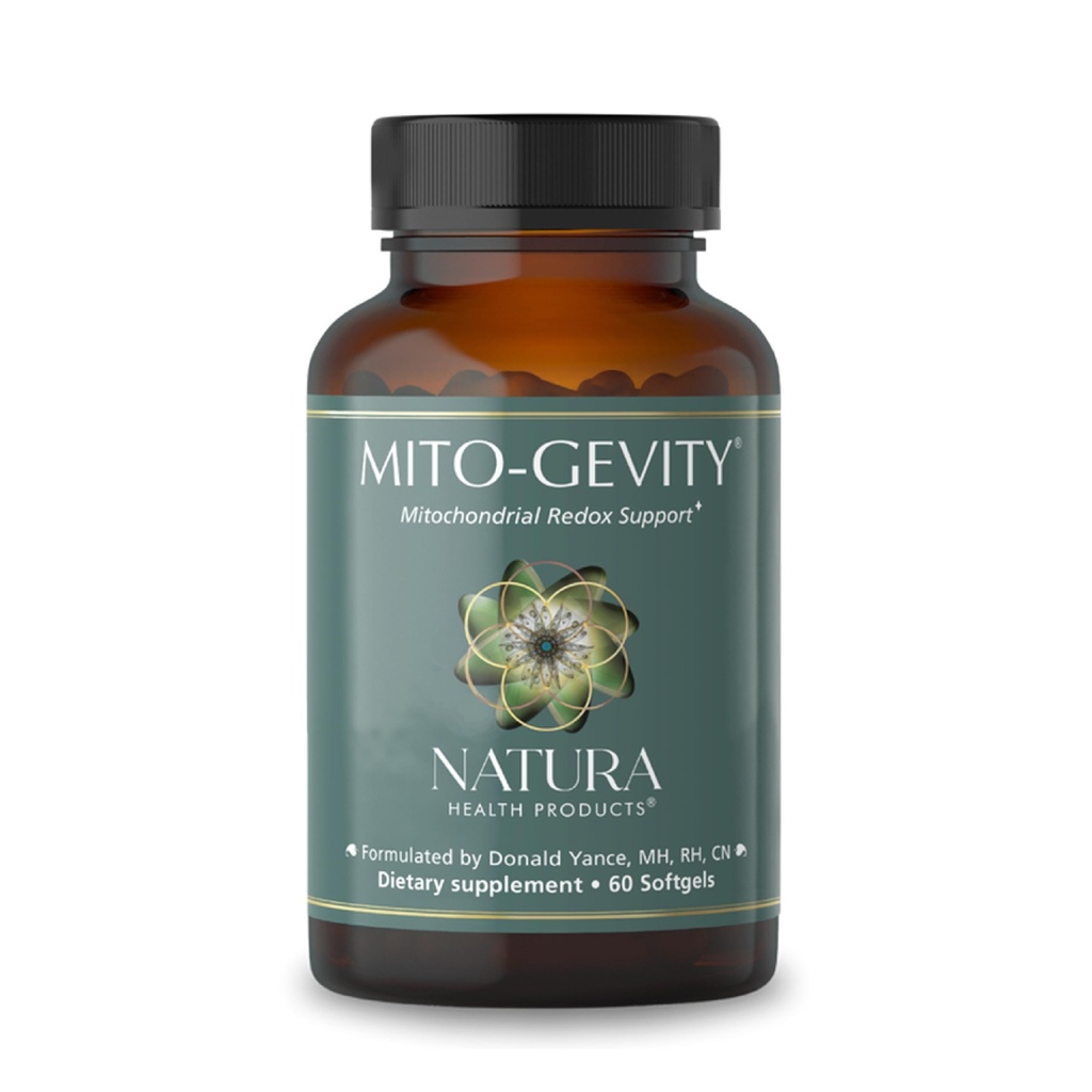 Nature Health Products Mito-Gevity (CV-Res-Q) Supplement – Mitohondrijska energija in podpora dolgoživosti* - Featuring Resveratrol, Hawthorn, Silibinol, R-Alpha Lipoic Acid (R-ALA) (60 kapsul)