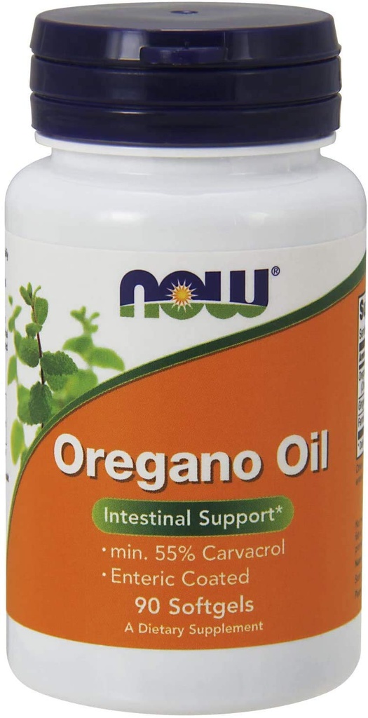 Zdaj živila Origano olje Enteric, 90 softgels (270 softgels)