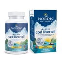Nordic Naturals Arctic Cod Jetra Oil, Lemon - 90 Soft Gels - 750 mg Total Omega-3s with EPA & DHA - Health & Brain Health, Zdrava Immuniteta, Skupna Wellness - Non-GMO - 30 Servings