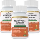 Menopause dopolnila za ženske Menopause Probiotics Relief,Vitamin D3 & B6,Podpora vroče Flashes, nočno potenje, napenjanje in Gut zdravje s črno Cohosh, Collagen 