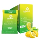 Tailwind Nutrition Hitra hidracija, Elektrolit in hidracija v prahu, Vitamin C & Morska sol Vadbena mešanica, limonina limona, pakiranje 12 palic