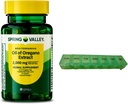 Spring Valley Mediterranean Oil of Origano 2000 mg 60 Softgels za imuno zdravje z tablete organizator