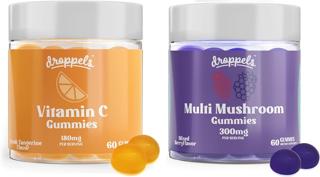 Kapljice Multi goba in vitamin C Gumies Bundle 