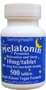 Melatonin 500 število 10mg hitro raztopite Vegan Super moč