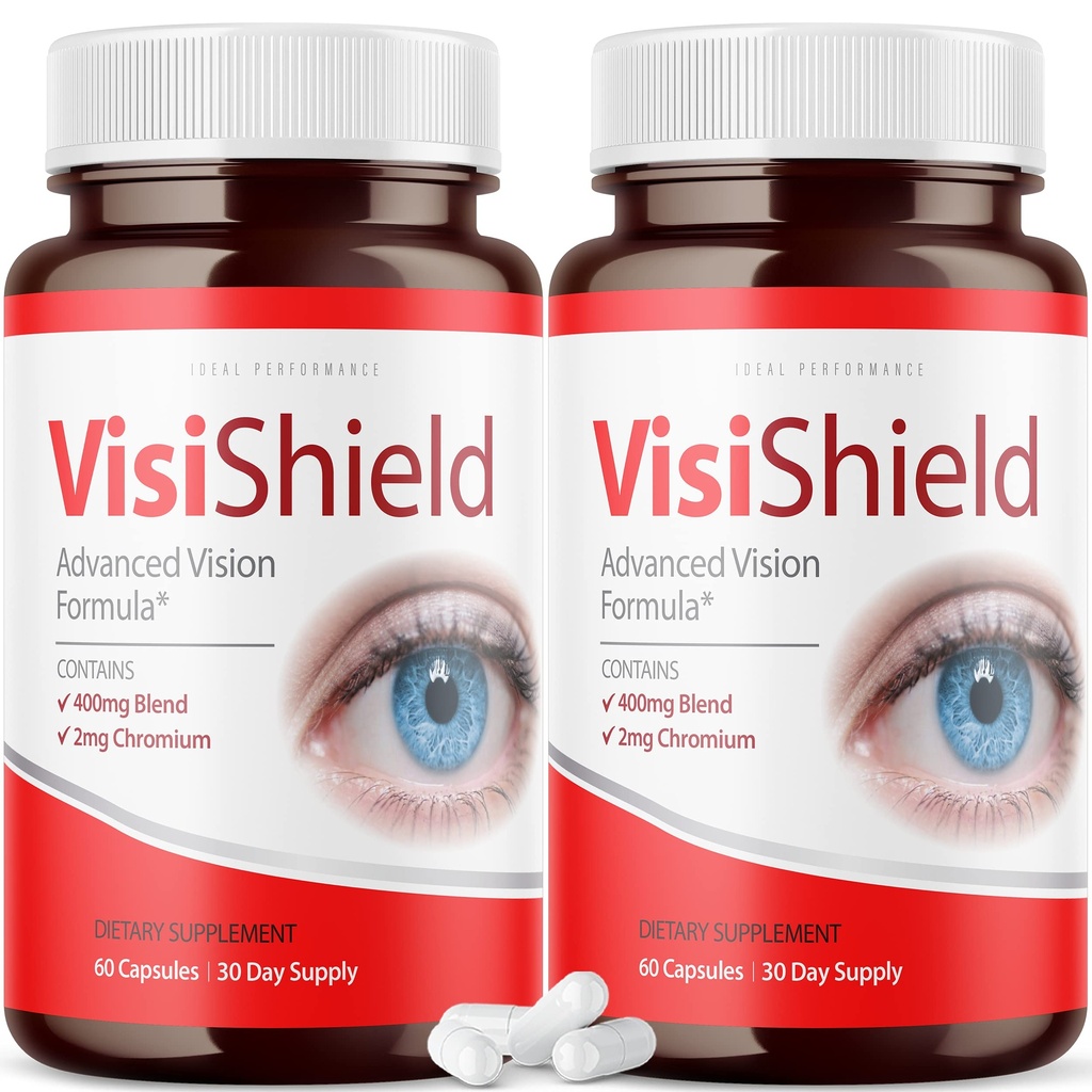 (2 paketa) Vizield Advanced Vision Formula za oči dopolnilne tablete Vitamini (120 kapsul)