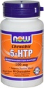 Now Foods 5-HTP Žvečljivi naravni citrus - 100 mg - 90 Žvečljivi