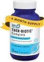 SFI Health Klaire Labs Ther-Biotic complete - hipoalergeni probiotiki za ženske in moške - kislo-stabilni probiotični dodatek - 12 Vrste za imuno- prebavno zdravje - 25 milijard CFU (120 kapsul)
